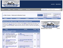 Tablet Screenshot of bikerforums.org